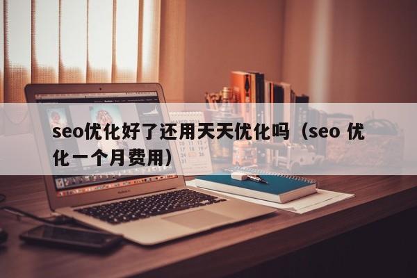 seo優(yōu)化好了還用天天優(yōu)化嗎(seo 優(yōu)化一個(gè)月費(fèi)用)